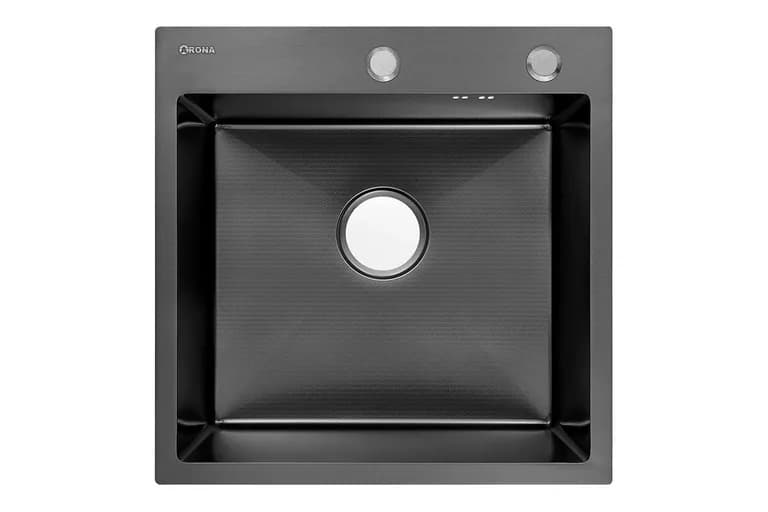 Мойка ARONA ARS 500*505 BLACK DECOR PVD NANO