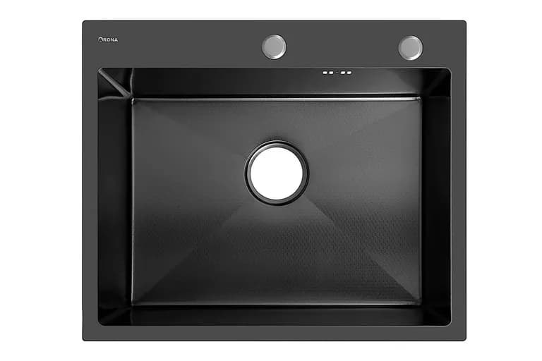 Мойка ARONA ARS 600*505 BLACK DECOR PVD NANO