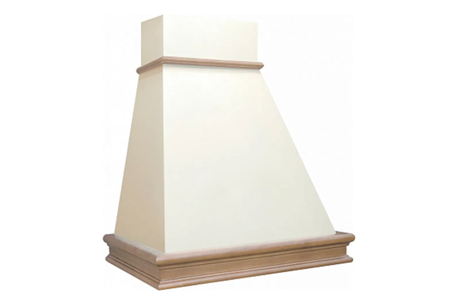 Вытяжка ВИКТОРИЯ 600 INKA  900м3 БУК/БЕЛЫЙ МУАР(неокраш) EMA ITALY