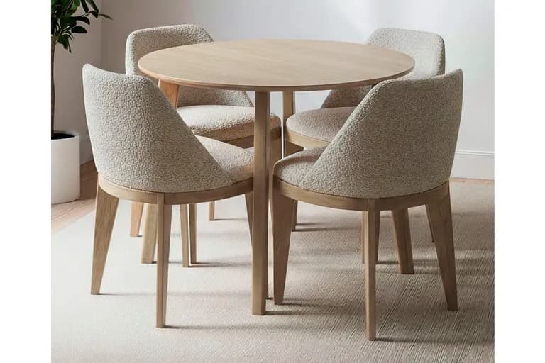 LEVOX IVORY WOOD стол раскладной 90/170 см (дуб беленый)
