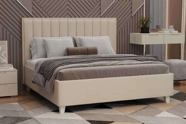ИНТЕР кровать 160 см с ПМ (эстель 25)