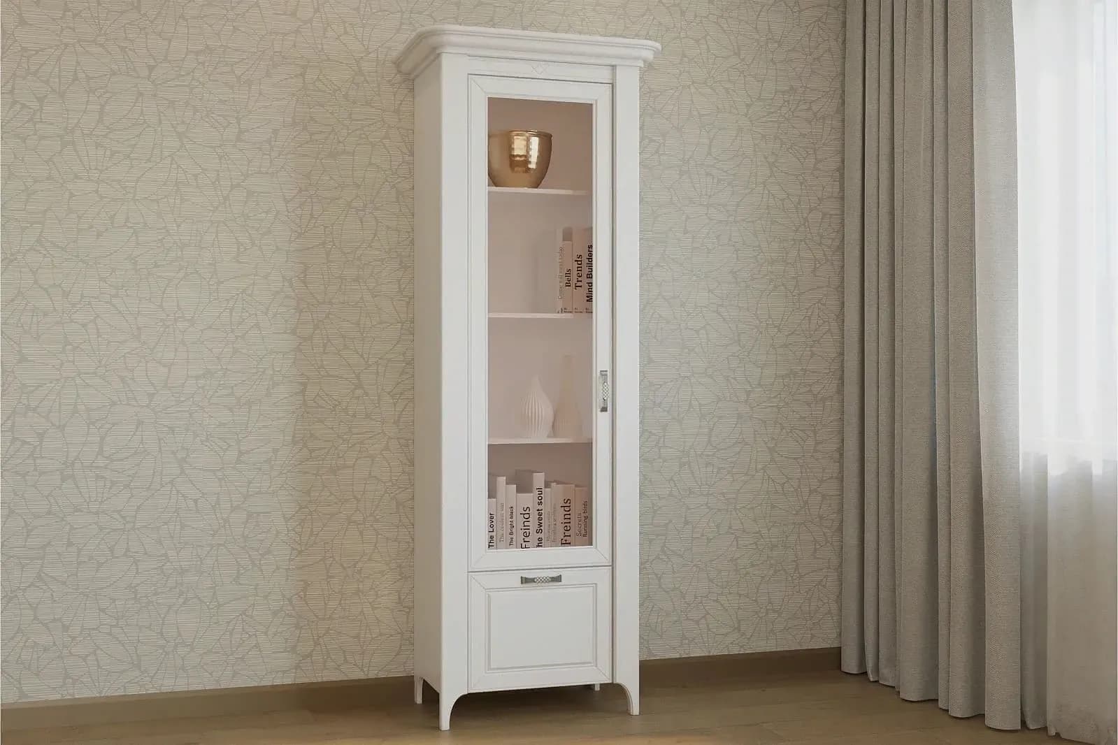 ФЛОРЕНТИНА пенал (дуб шервуд белый)