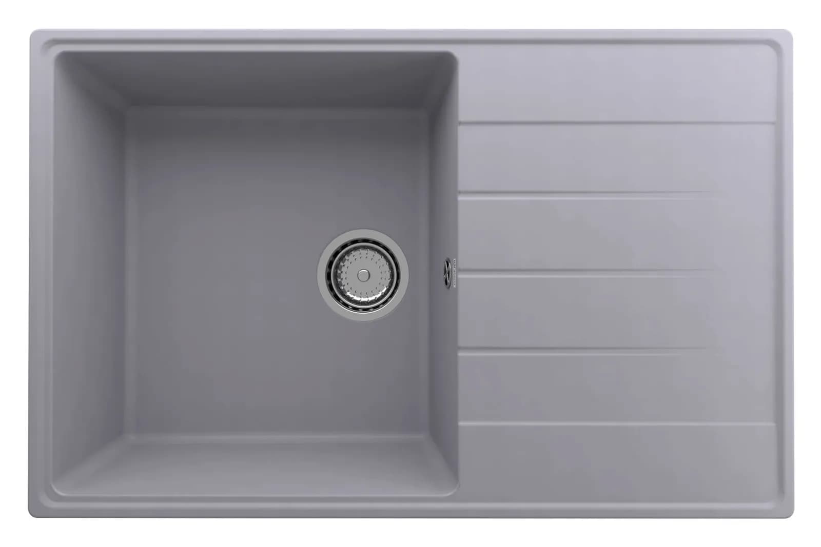 Мойка ULGRAN Quartz Prima 780-05 Бетон