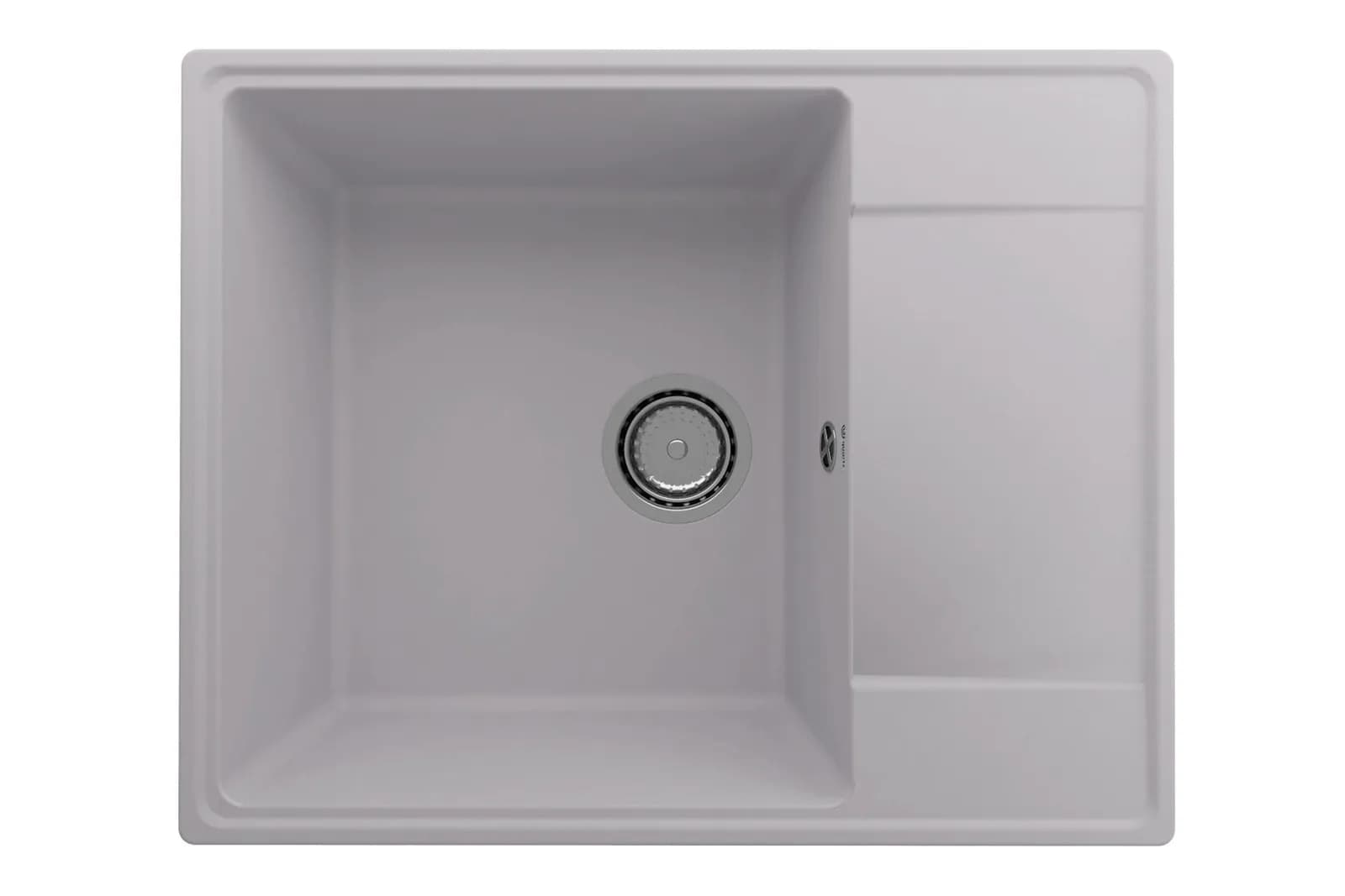 Мойка ULGRAN Quartz Prima 605-04 платина