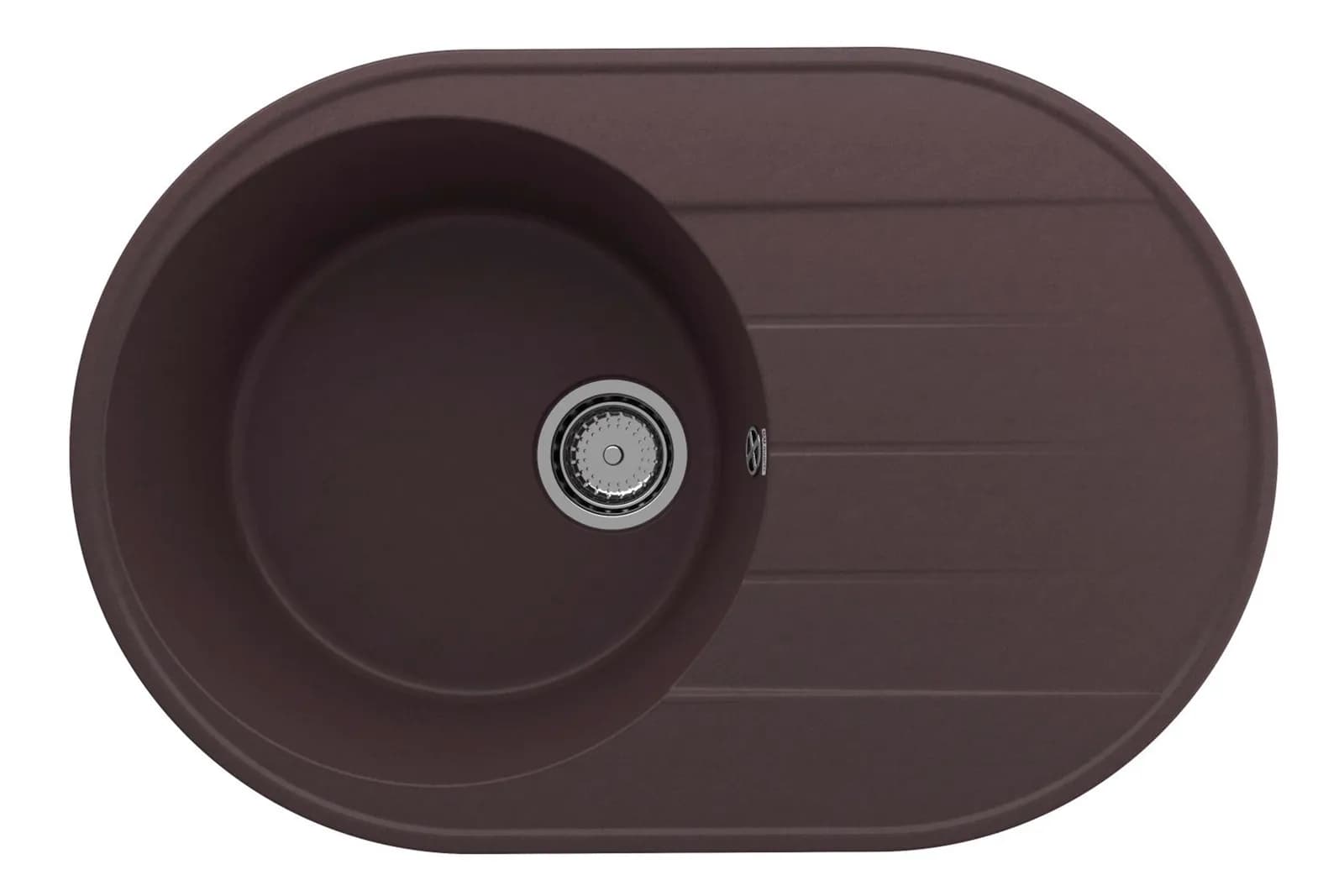 Мойка ULGRAN Quartz Nora 750-06 трюфель