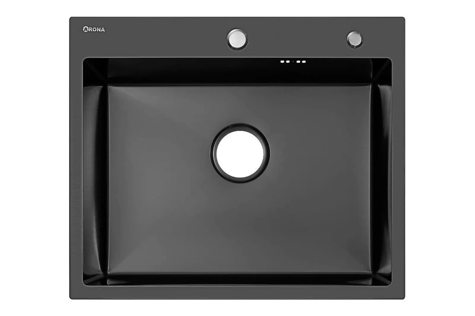 Мойка ARONA ARS 600*505 BLACK PVD NANO