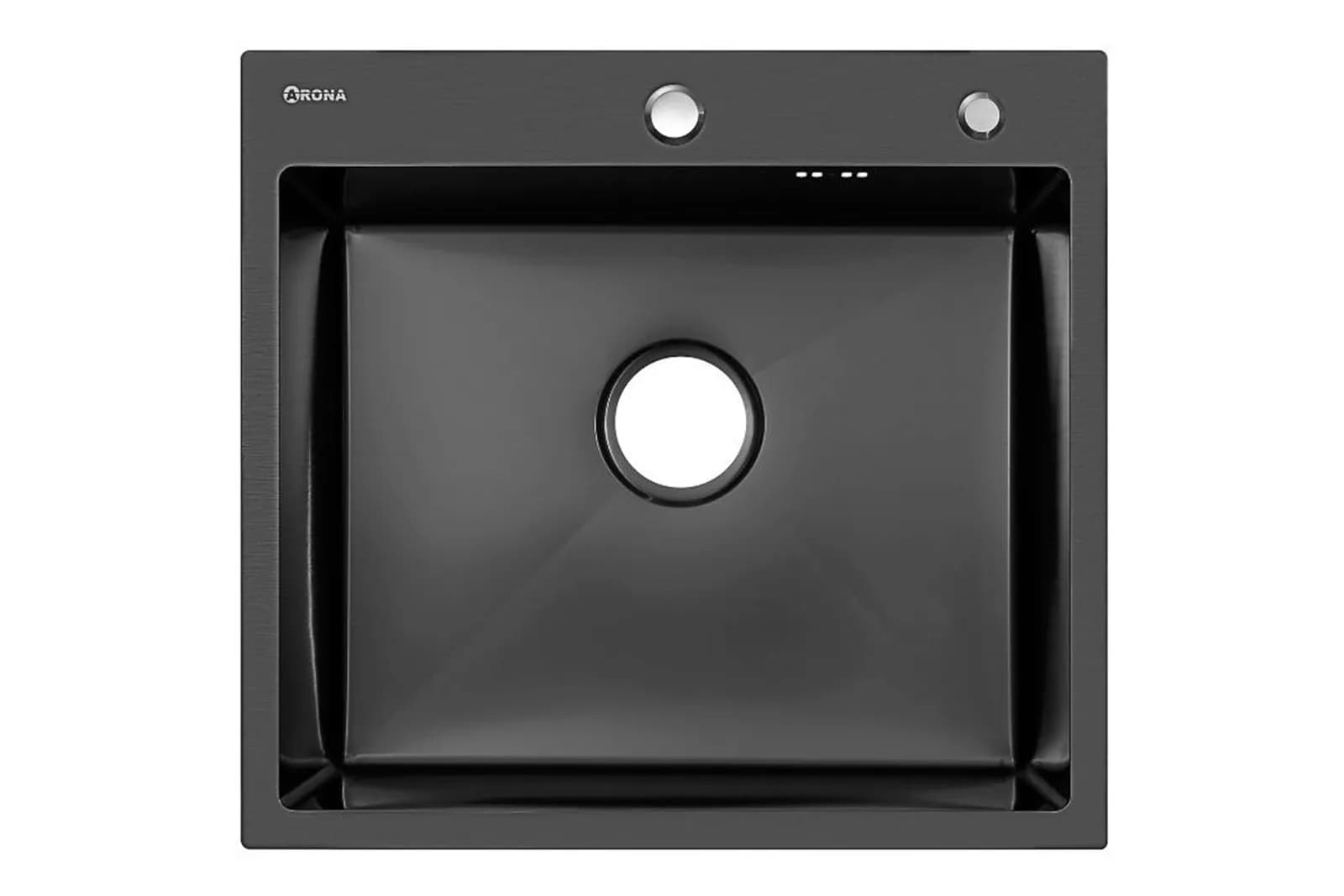 Мойка ARONA ARS 550*505 BLACK PVD NANO