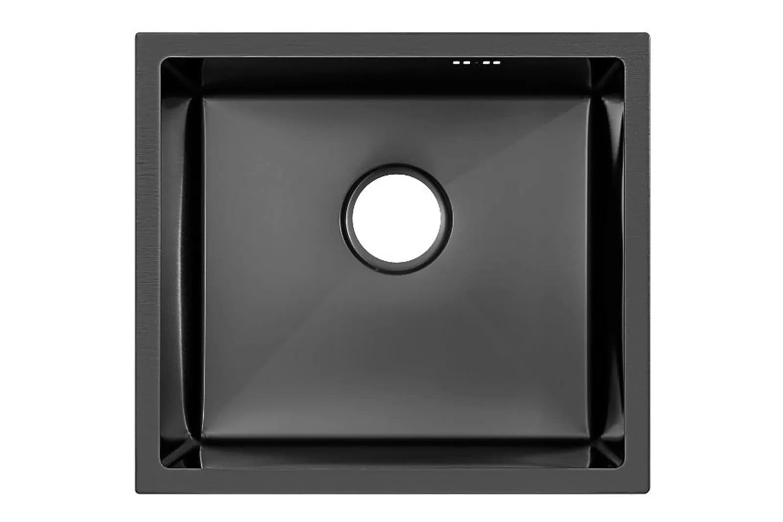 Мойка ARONA ARS 490*440 BLACK PVD NANO