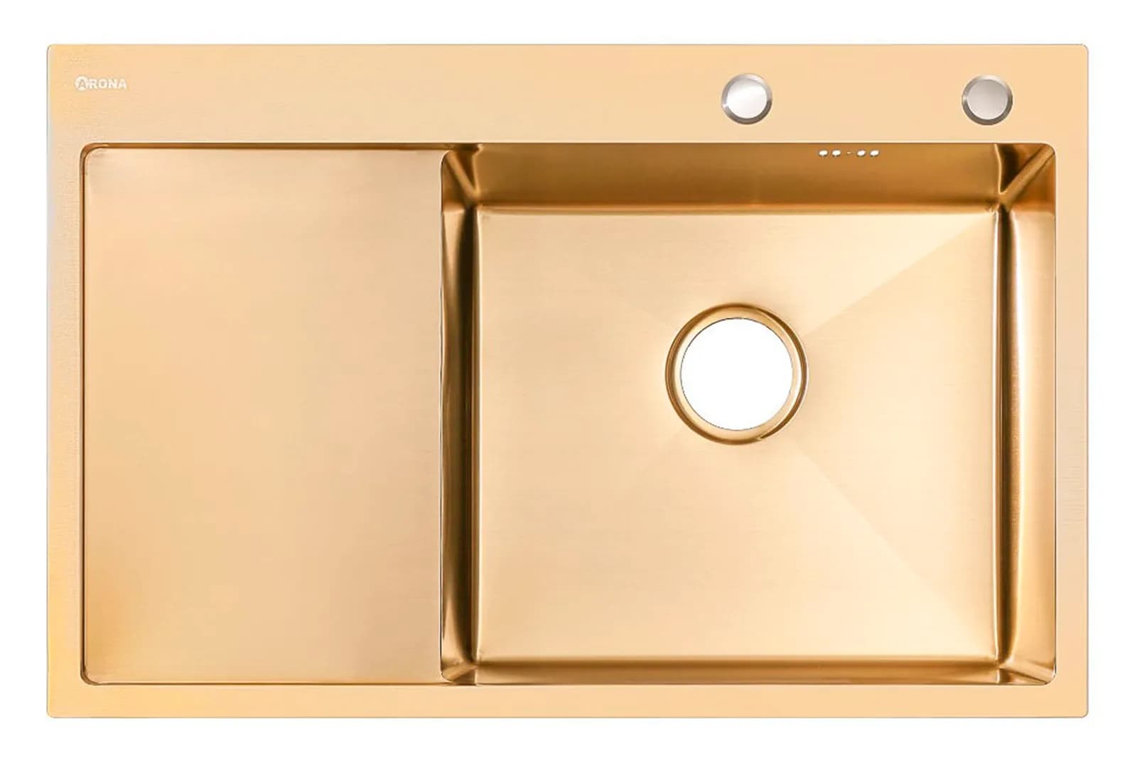 Мойка ARONA ARS 780*505 R GOLD PVD