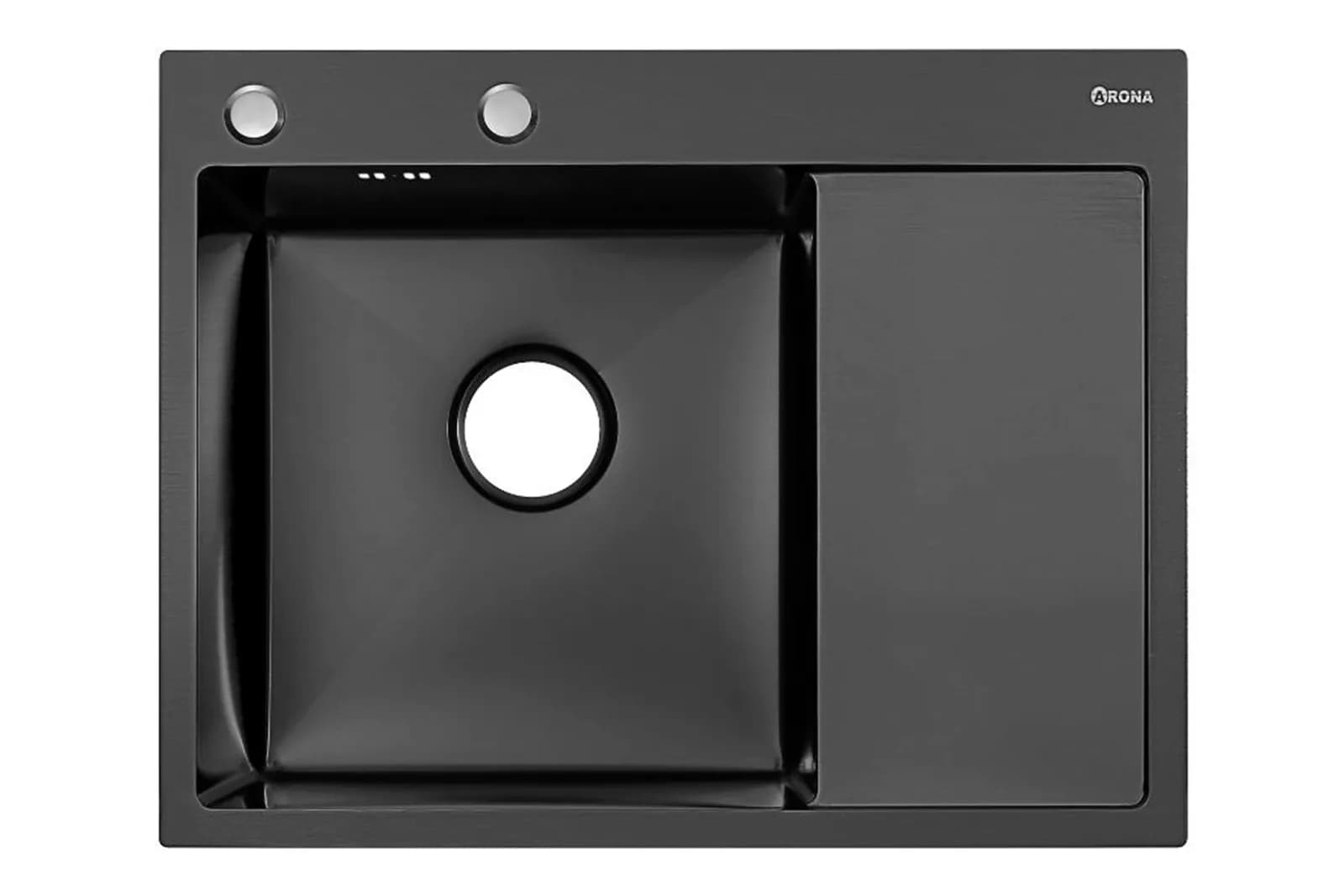 Мойка ARONA ARS 650*505 L BLACK PVD