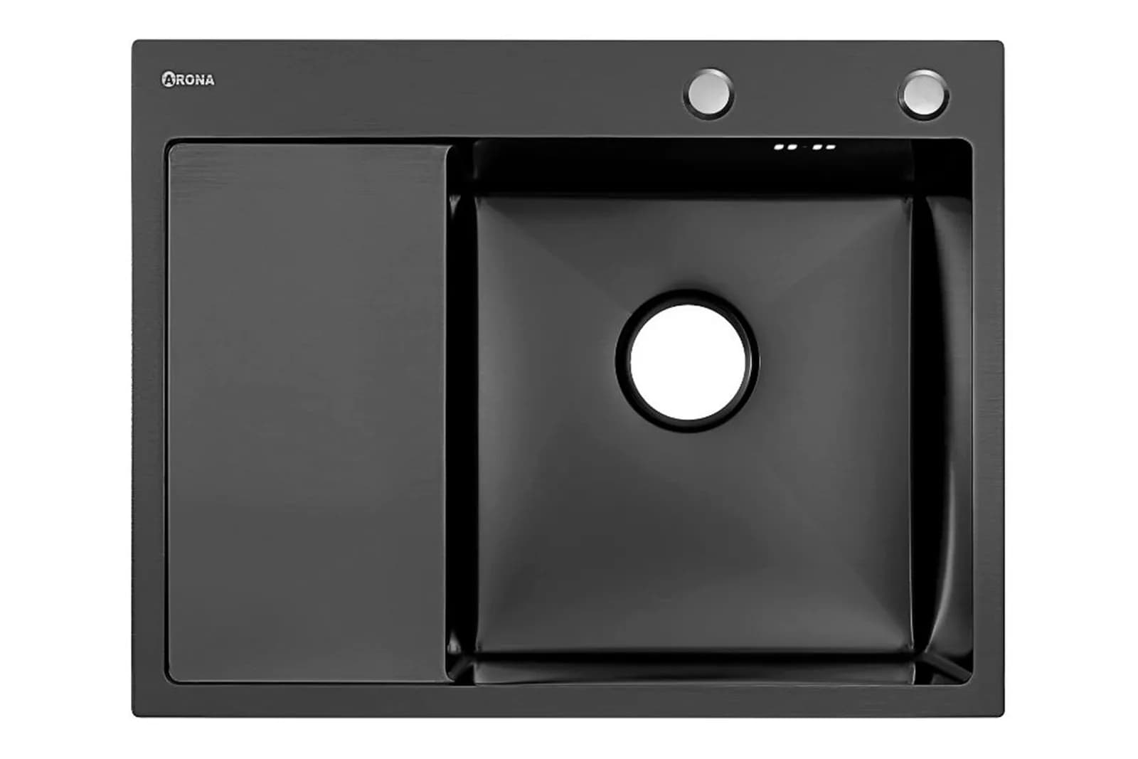 Мойка ARONA ARS 650*505 R BLACK PVD