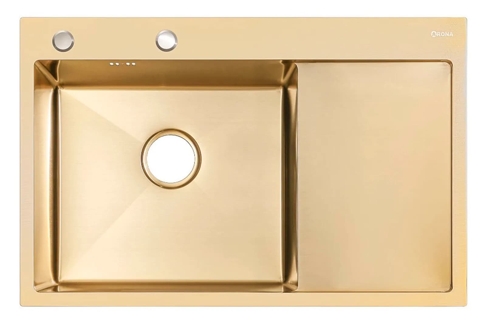 Мойка ARONA ARS 780*505 L GOLD PVD