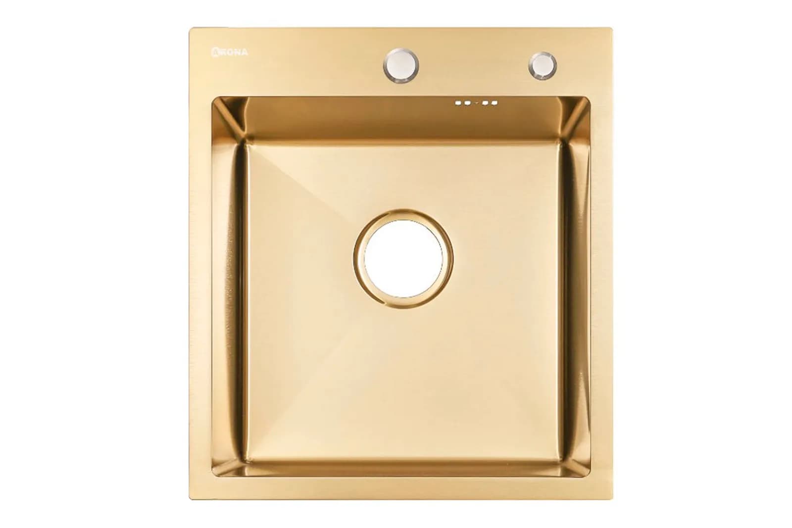 Мойка ARONA ARS 450*505 GOLD PVD NANO