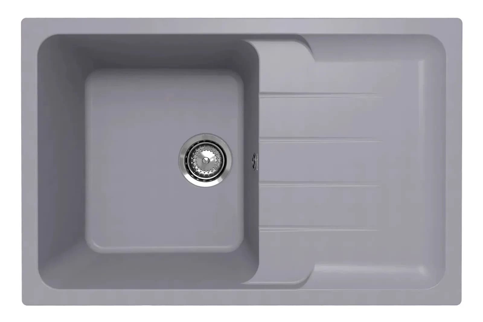 Мойка ULGRAN Quartz Gerda 780-05 бетон