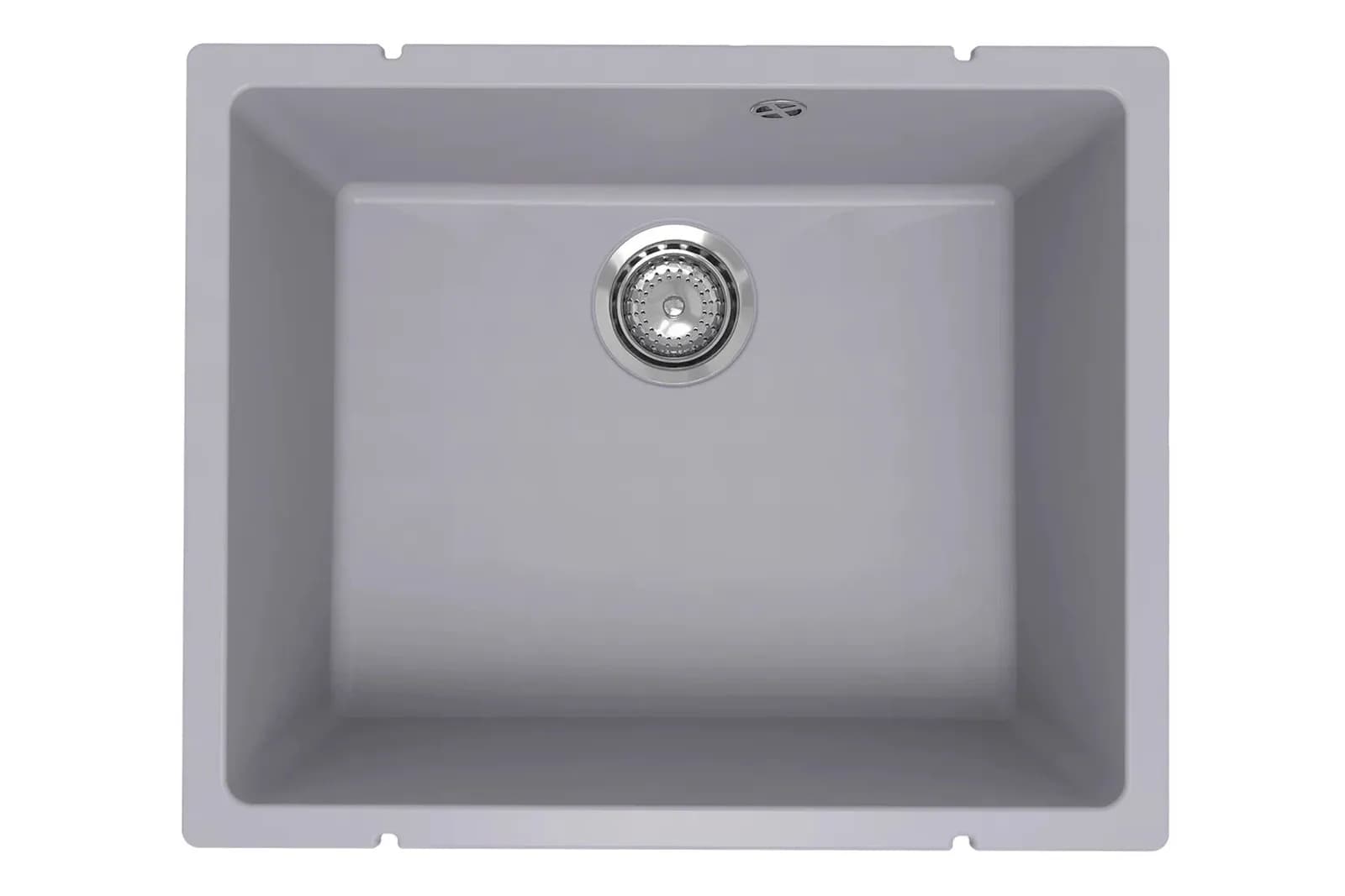 Мойка ULGRAN Quartz Undergraund 500-05 бетон