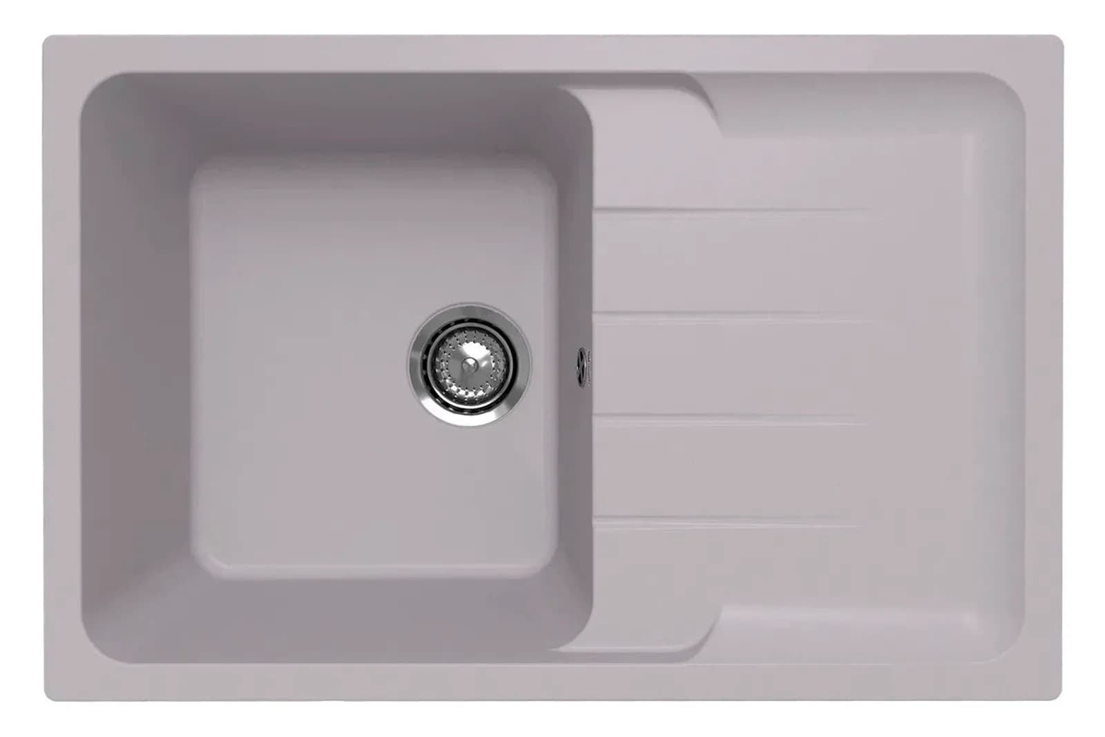 Мойка ULGRAN Quartz Gerda 780-04 платина