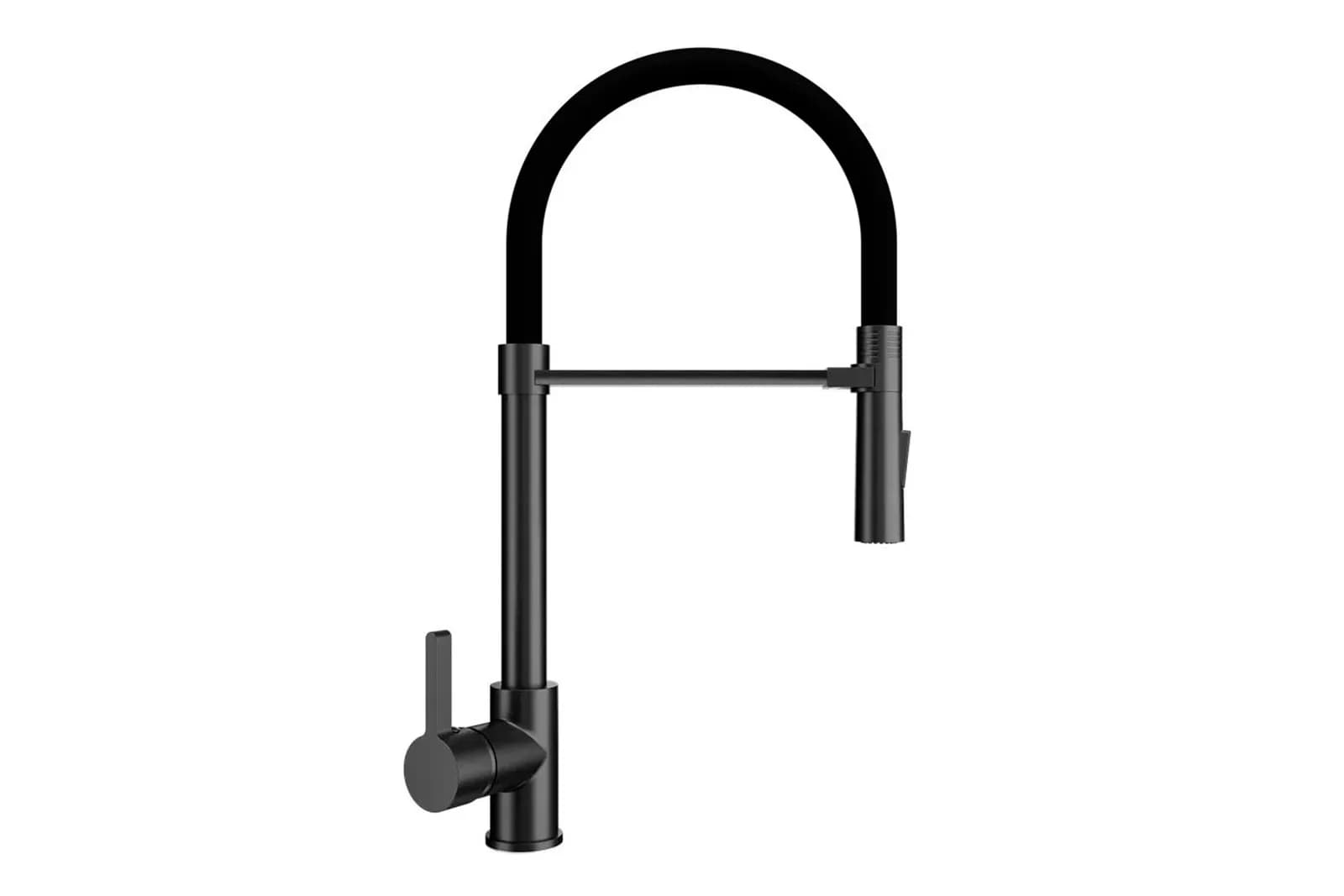 Cмеситель ULGRAN Quartz UQ-024 черный матовый