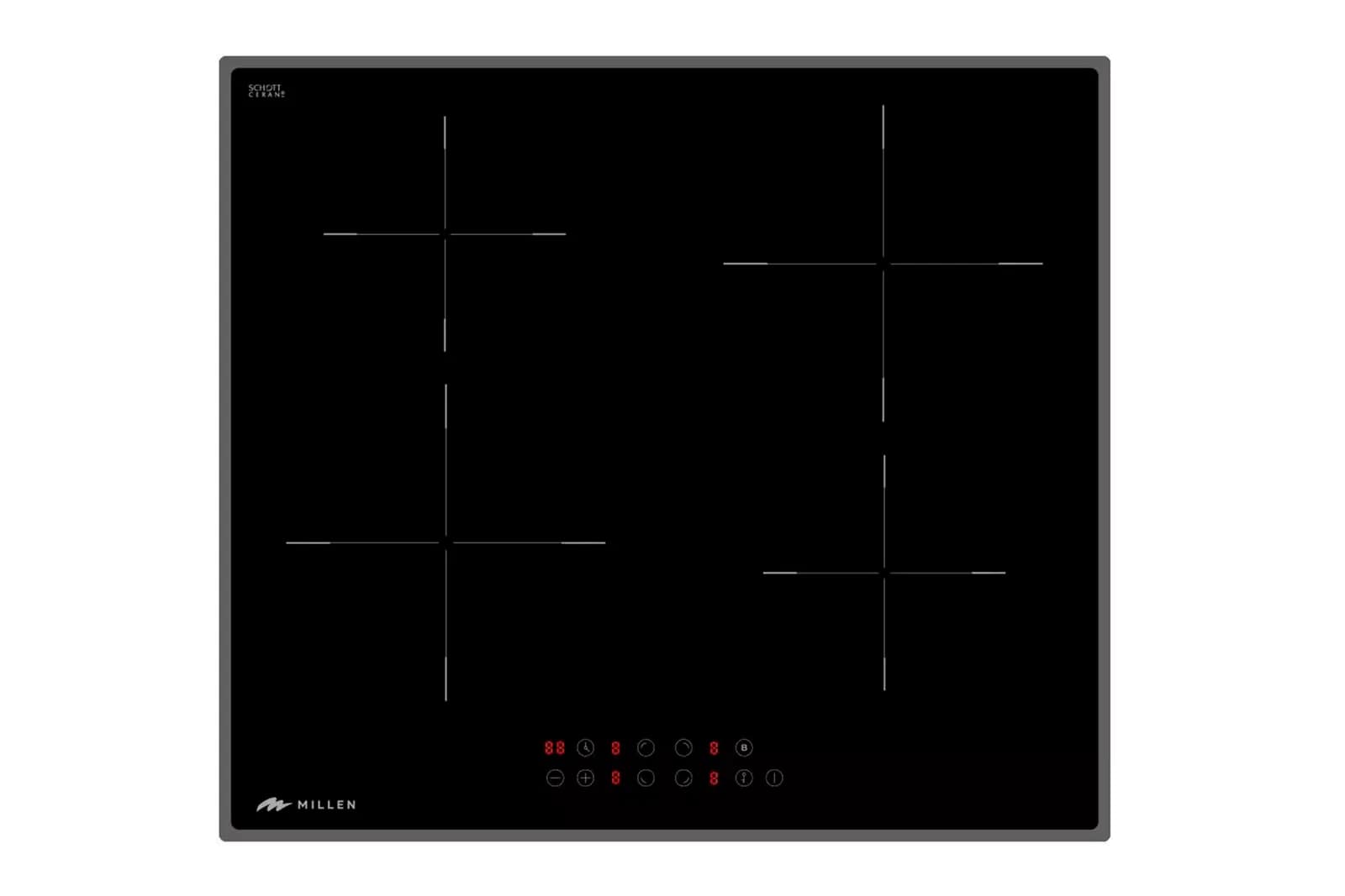 MILLEN MIH 601 BL панель стеклокерамическая индукционная