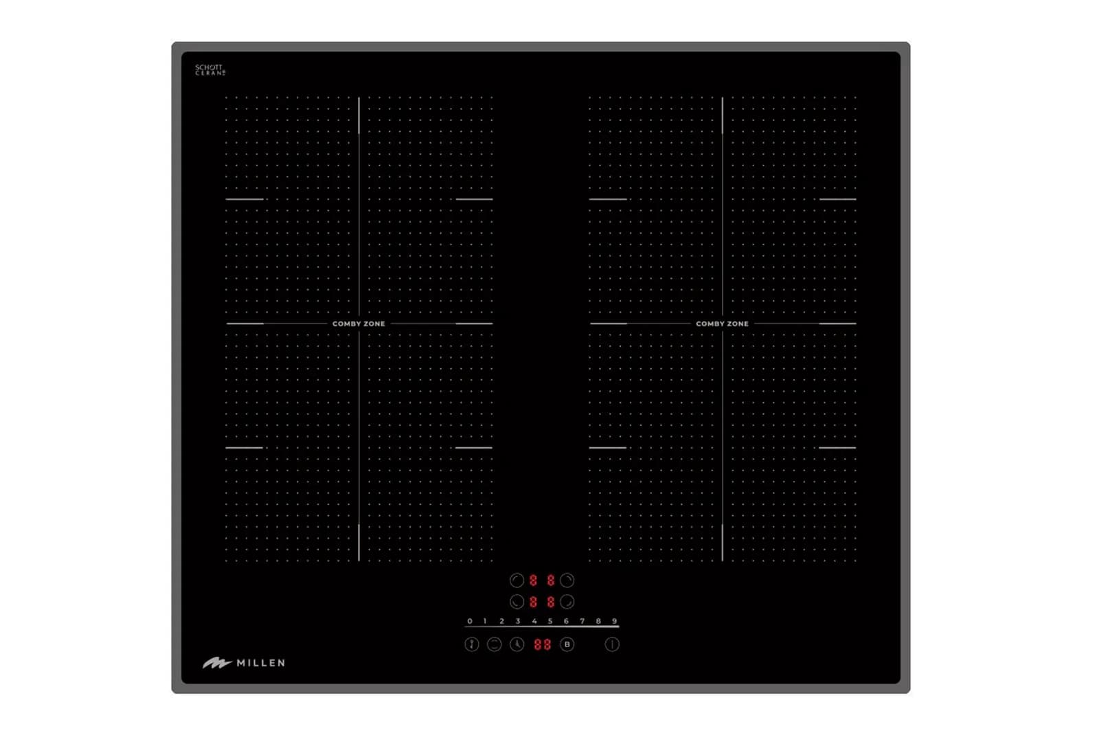 MILLEN MIH 602 BL панель стеклокерамическая индукционная