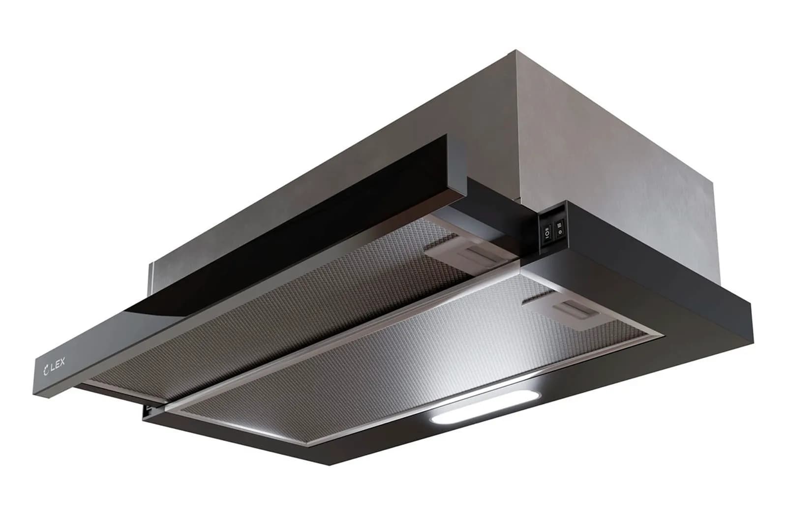 LEX HONVER G 2M 600 BLACK вытяжка