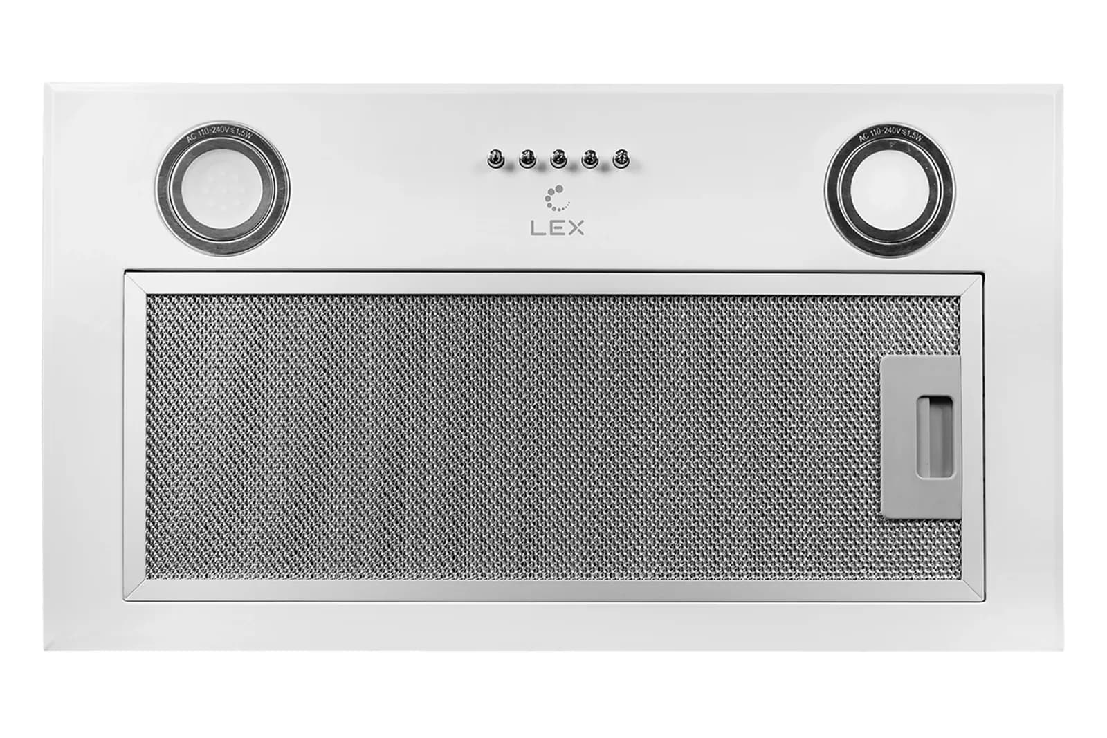 LEX GS BLOC P 600 WHITE вытяжка