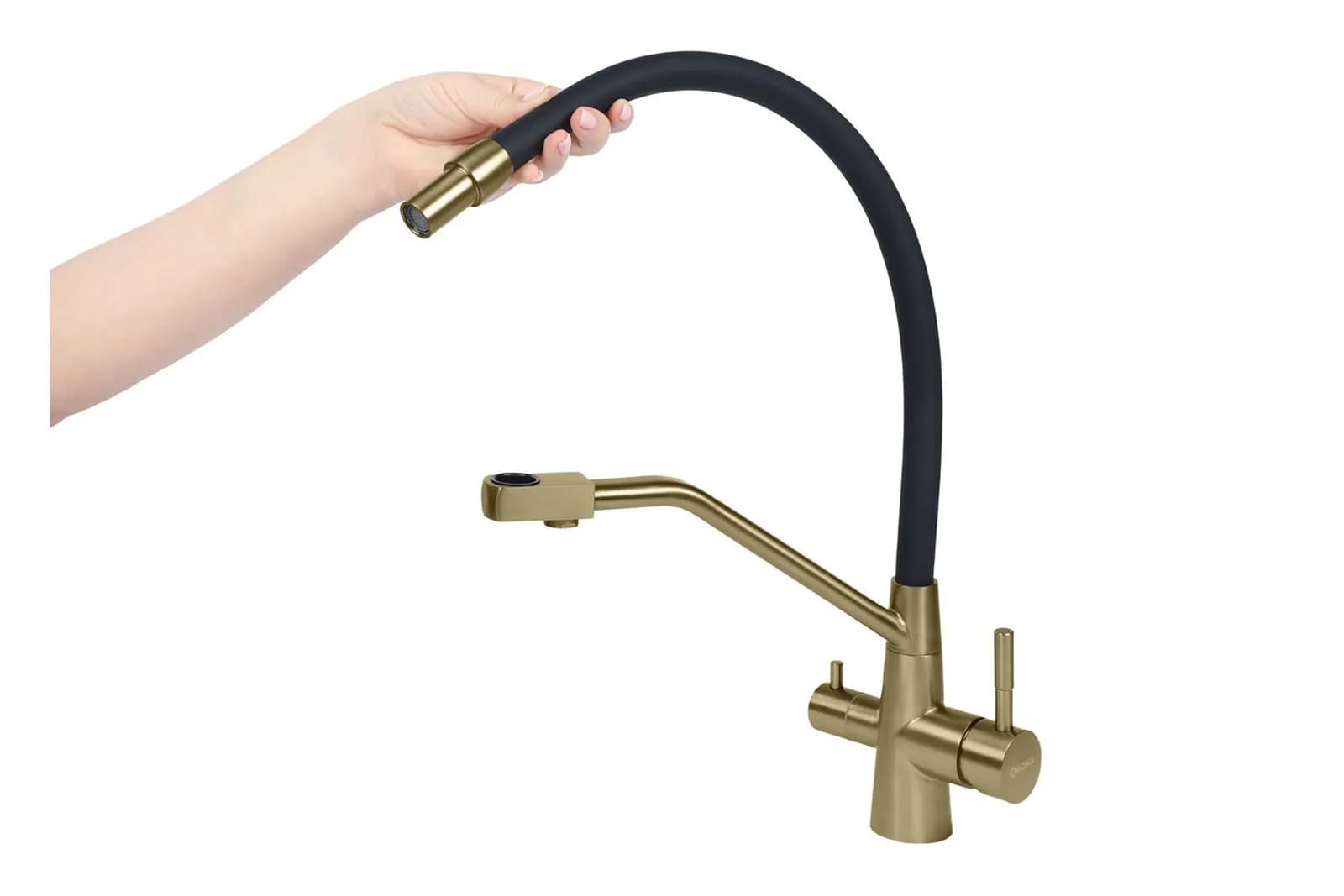 Кухонный смеситель ARONA ARM 305 GOLD