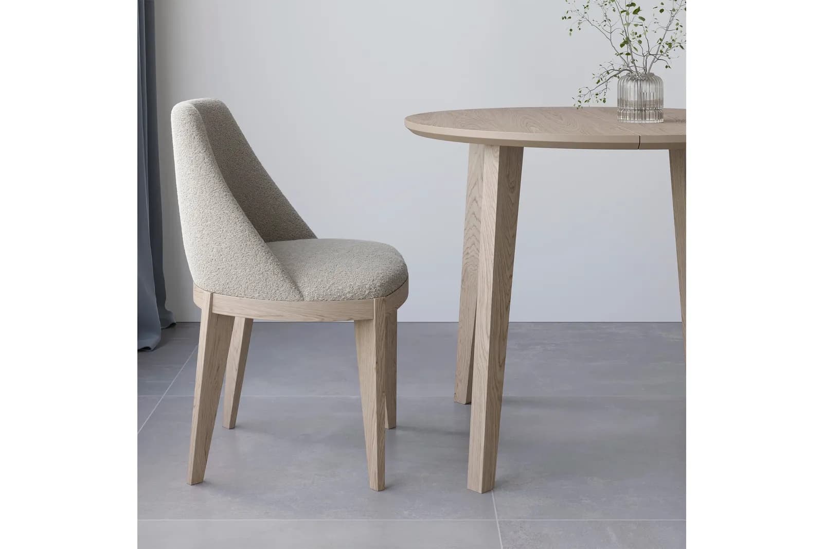 LEVOX IVORY WOOD стул (дуб беленый)